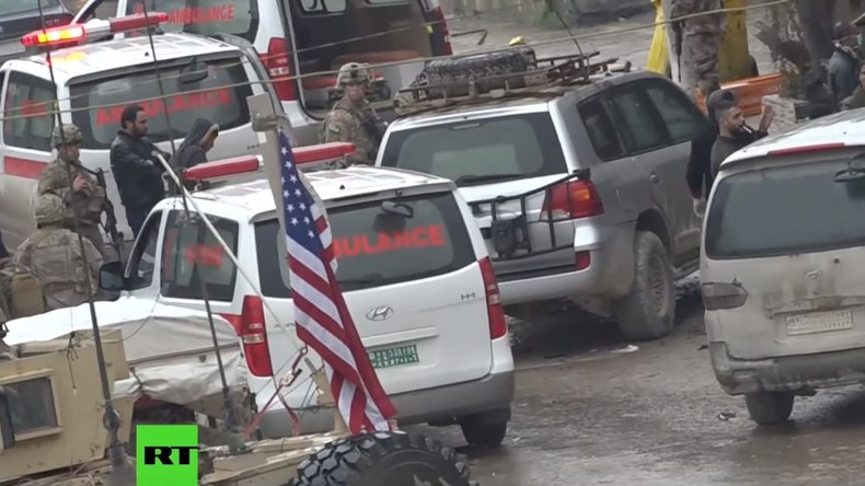 Exklusiv: Bilder nach dem Anschlag gegen US-Soldaten im syrischen Manbidsch