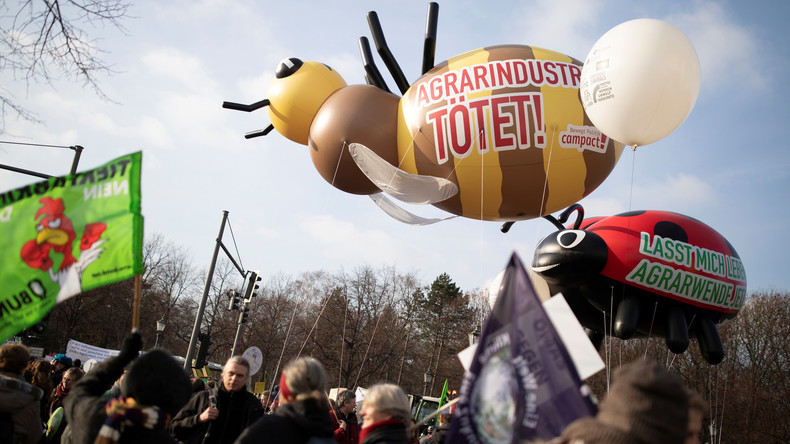 Berlin: 35.000 bei Demo für nachhaltige Landwirtschaft