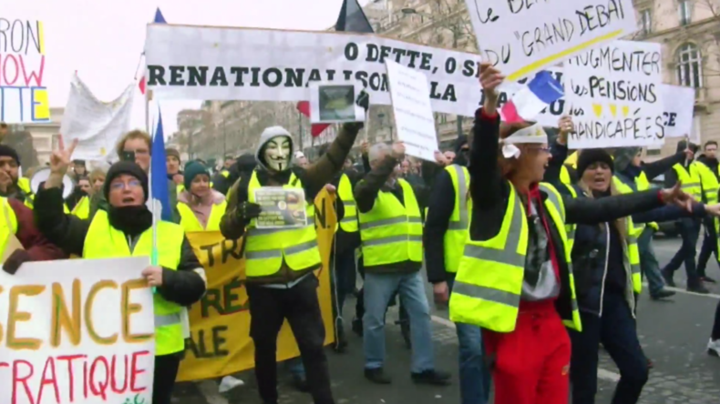 Frankreich: Gelbwesten bezeichnen Macrons "Nationale Debatte" als Lüge