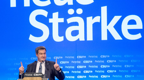 Markus Söder zum neuen CSU-Vorsitzenden gewählt