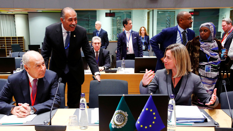 LIVE: Pressekonferenz von Mogherini, Gheit und Al-Dirdiri nach Treffen von EU und Arabischer Liga