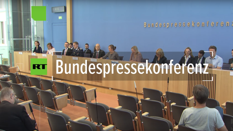 Bundespressekonferenz: Beredtes Schweigen zum Haushaltsloch