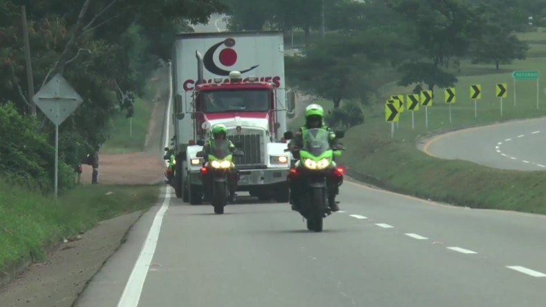 Kolumbien: US-Hilfskonvoi erreicht blockierte venezolanische Grenze