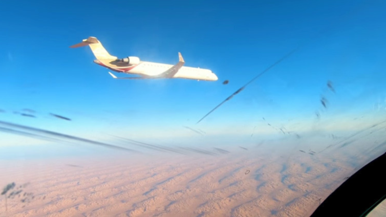 Libysche Luftwaffe fängt Zivilflugzeug ab, weil es Sperrzone missachtete