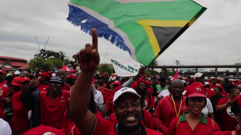 Südafrika: Tausende streiken in Johannesburg wegen Arbeitsplatzverlust