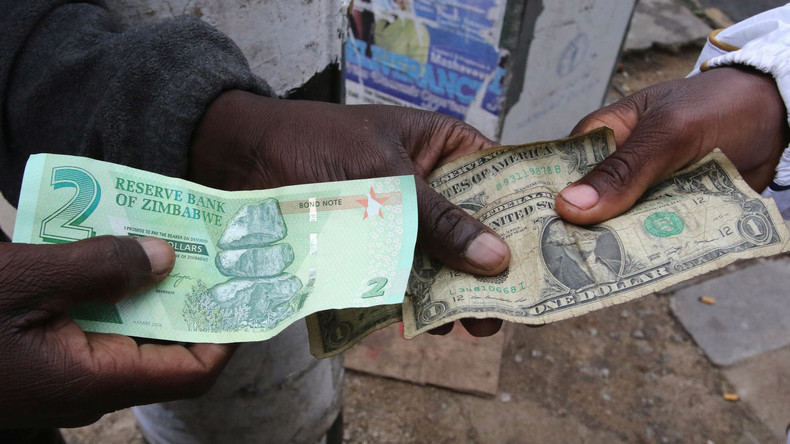 Wirtschaftskrise in Simbabwe: Notenbank gibt Bindung an US-Dollar auf 