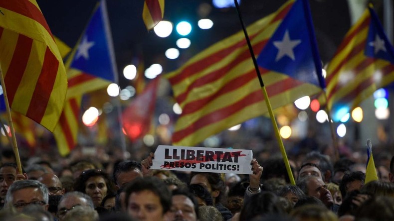 Neue Proteste in Barcelona gegen katalanischen Unabhängigkeitsprozess