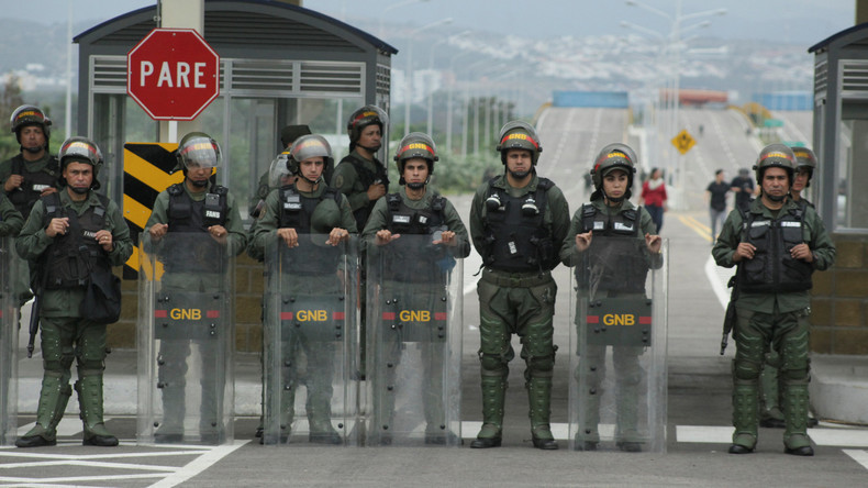 Venezuela: Zusammenstöße zwischen Polizei und Demonstranten an Grenze zu Kolumbien