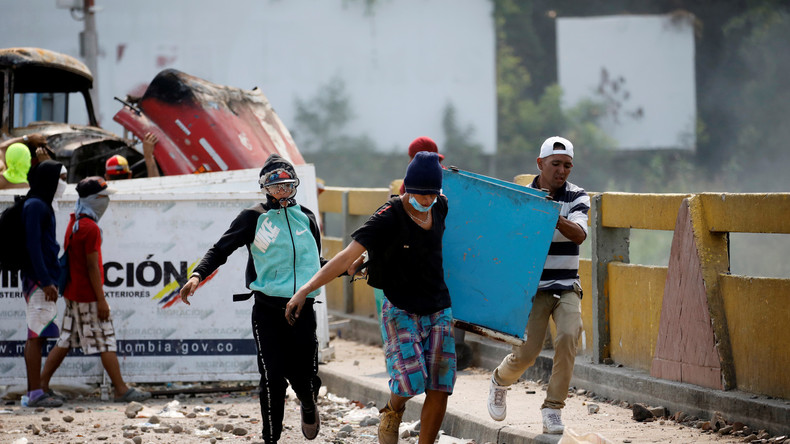 LIVE: Proteste an venezolanisch-kolumbianischer Grenze wegen US-Hilfslieferungen