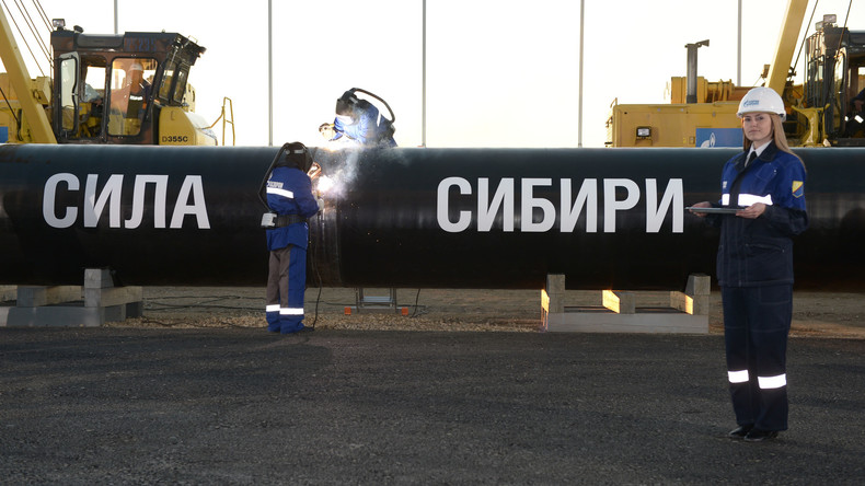 Russlands 3.000 Kilometer lange Gas-Pipeline nach China steht vor Fertigstellung