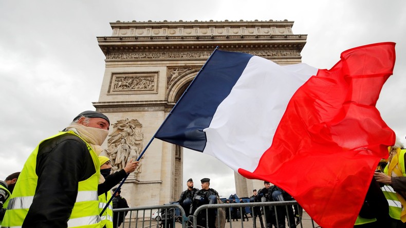 LIVE: Gelbwesten protestieren in der 17. Woche in Folge in Paris