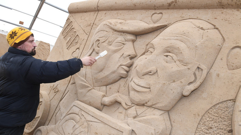 Internationaler Sandskulptur-Wettbewerb auf Rügen