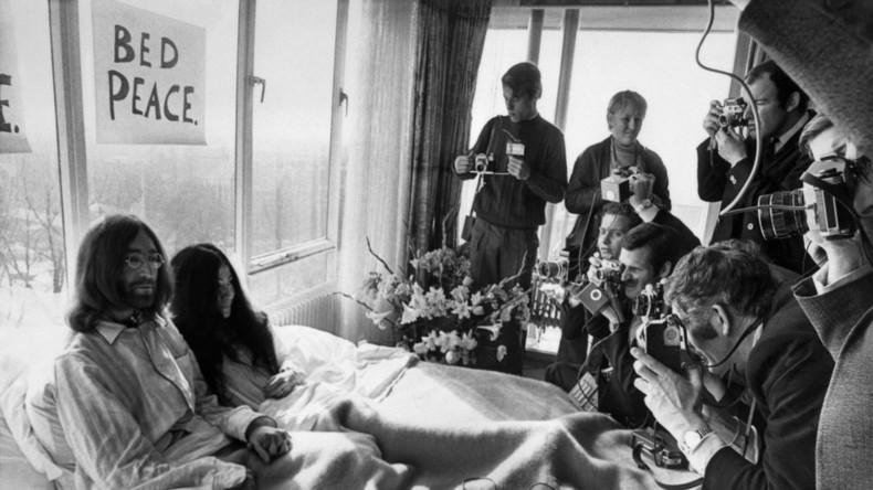 Vor 50 Jahren: Im Bett mit John und Yoko für den Frieden