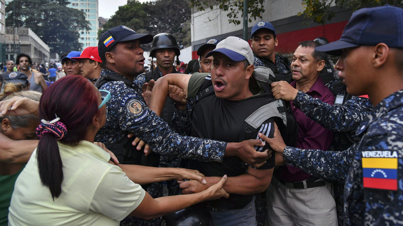Venezuela: Juan Guaidó sucht mit Besuch von Maduro-Hochburg gezielt die Provokation (Video)