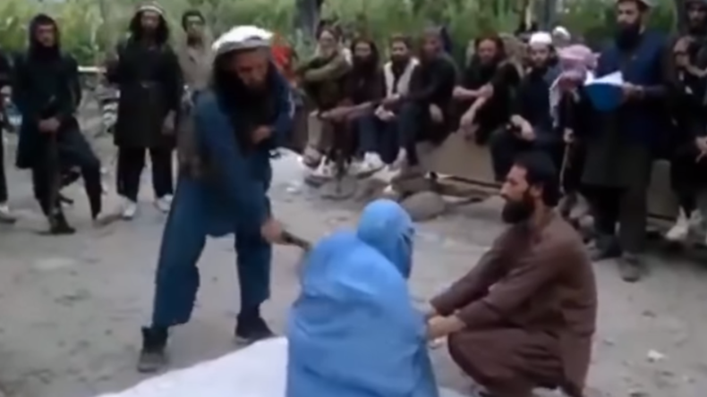Afghanische Taliban peitschen Frauen wegen Hören von Musik aus