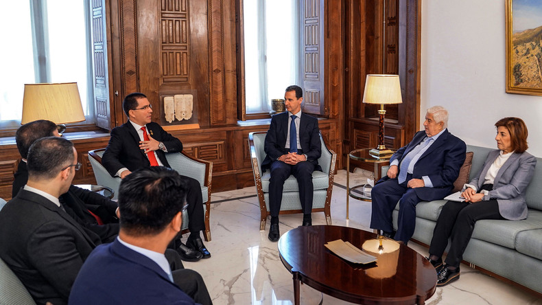 Assad zu venezolanischem Außenminister: Krise in Venezuela ähnelt den Ereignissen in Syrien