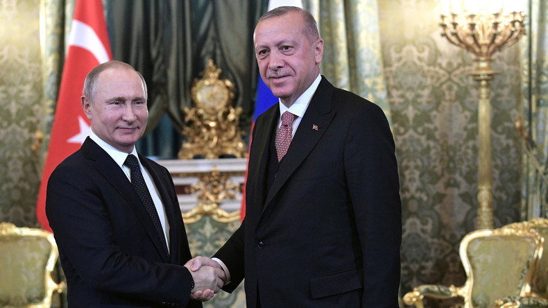 LIVE: Pressekonferenz von Putin und Erdoğan in Moskau
