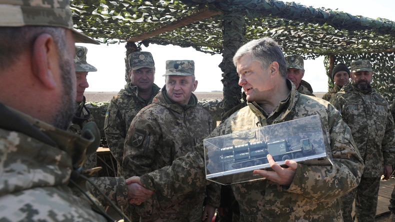 Ukraine: Präsident Poroschenko brüstet sich mit neuer Mittelstreckenrakete
