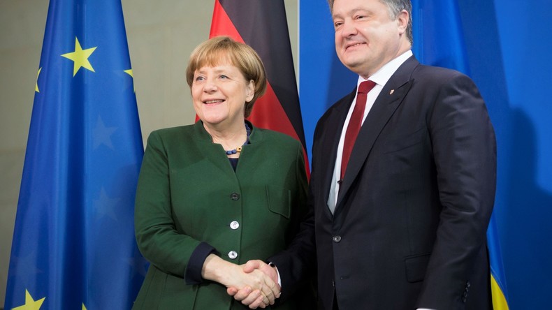 Keine Einmischung? Warum das Treffen von Merkel mit Poroschenko ein Skandal ist 