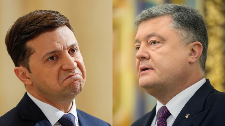 Poroschenko und Selenskij liefern sich Schlagabtausch am Telefon
