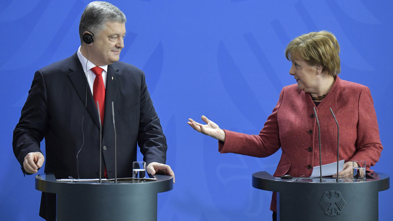 SPD kritisiert Merkel wegen Poroschenko-Besuch in Berlin