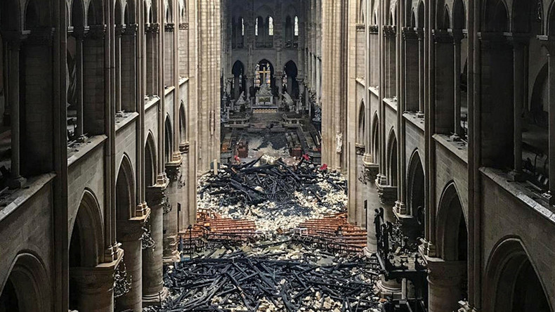 Notre-Dame: Bilder der Pariser Kathedrale nach dem Brand