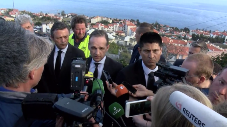 Außenminister Maas dankt portugiesischen Behörden für Unterstützung bei Besuch an Unfallsort 