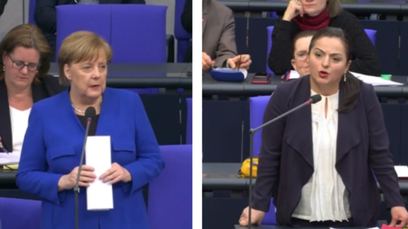 Dagdelen konfrontiert Merkel: "Wann stoppen Sie den Waffenexport in Kopf-ab-Diktatur Saudi Arabien?"