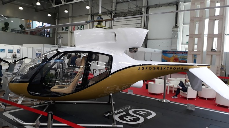 Kleiner Star der HeliRussia 2019: Ultraleicht-Hubschrauber R-34 ist der leiseste der Welt (Video)