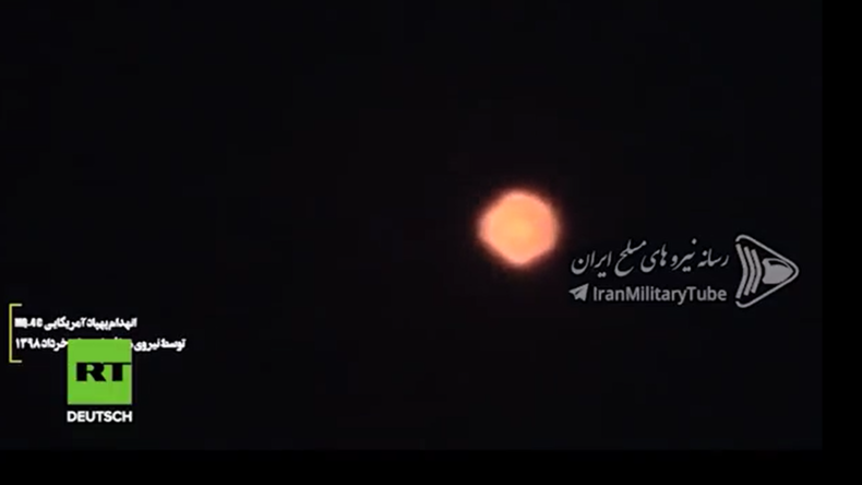 Iran veröffentlicht Video vom Abschuss der US-Drohne