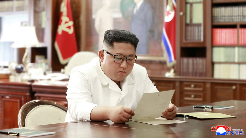 Kim Jong-un erhält Post von Donald Trump