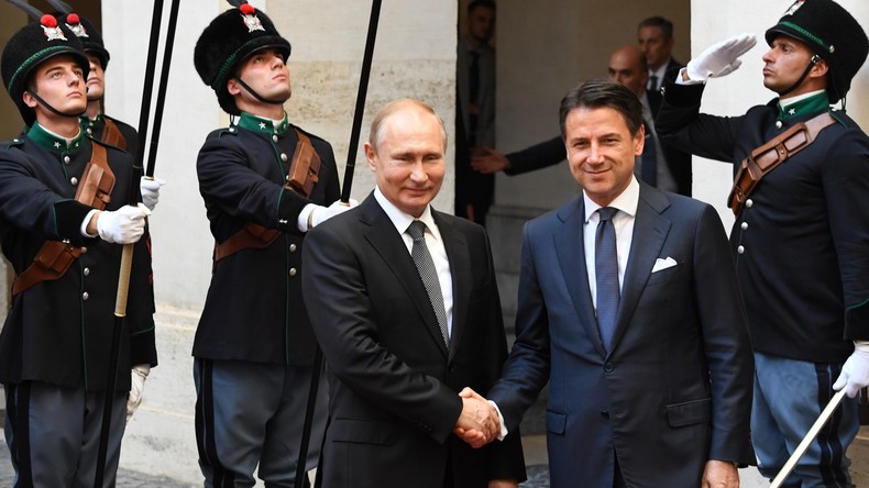 Ohne einseitige Schritte: Wie Italien Sanktionen gegen Russland abbauen will
