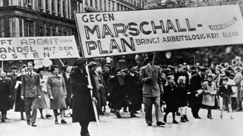 Marshall–Plan: Uneigennütziges Hilfsprogramm oder US-Strategie zur Unterwerfung Westeuropas?