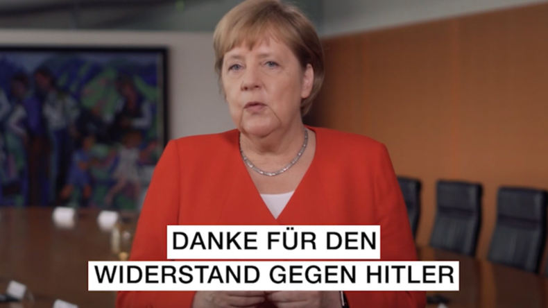 Geschichtsklitterung: Wie Angela Merkel dem Widerstand des 20. Juli huldigt
