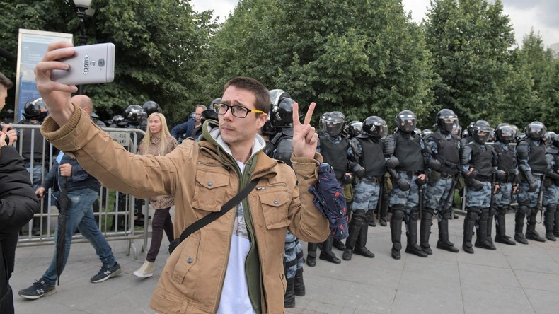 Deutsche Welle befeuert Proteste in Moskau und nennt Russland Polizeistaat