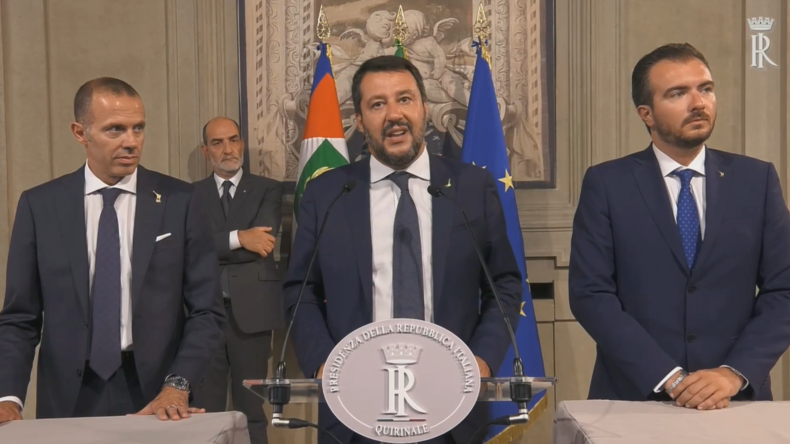 Salvini: Italiener sind nun die Geiseln von 100 macht-gierigen Abgeordneten