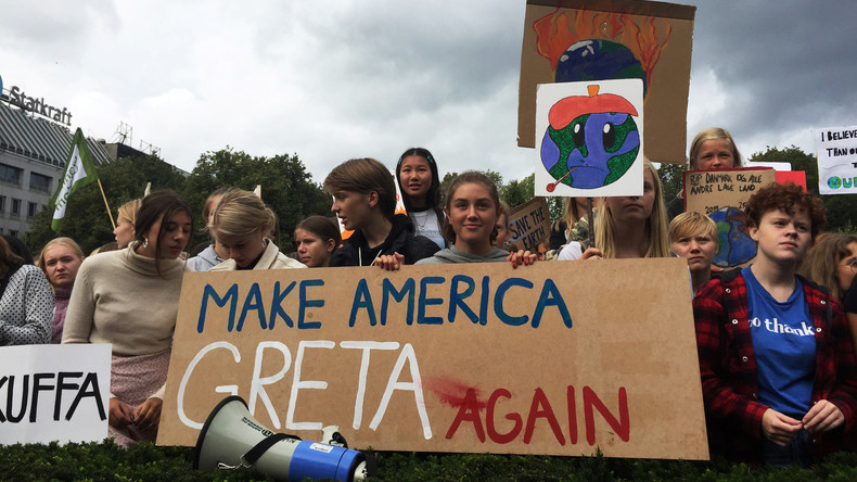 Greta Thunberg in den USA: Amazon-Mitarbeiter kündigen Klimastreik an
