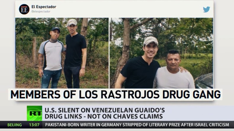 Guaidós Verbindung zu kolumbianischen Drogenkartells: Für westliche Medien "alles halb so wild"