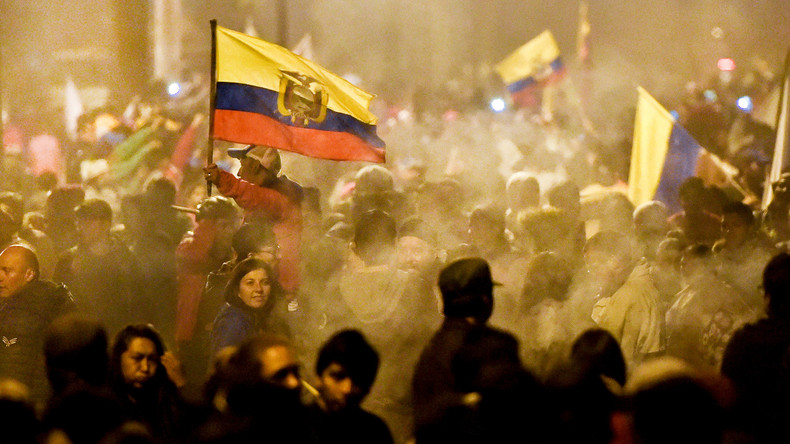 LIVE: Erneute Proteste in Ecuadors Hauptstadt Quito