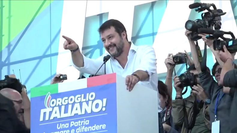 "Wir schicken sie nach Hause" – Matteo Salvini schwört sich auf ein Comeback ein