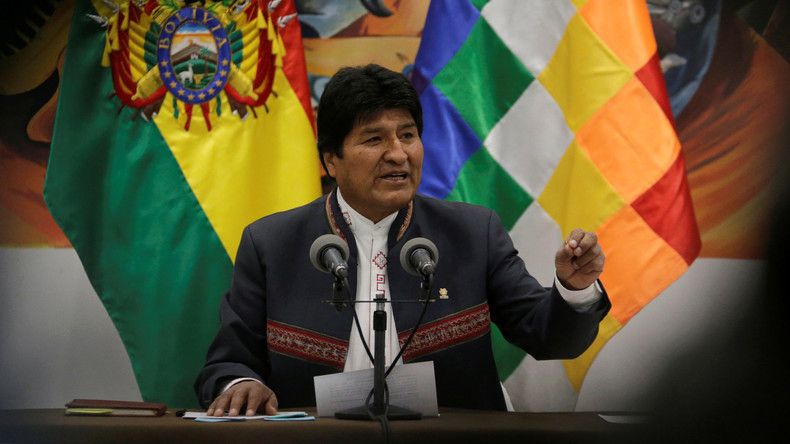 Evo Morales gewinnt Präsidentschaftswahl in Bolivien im ersten Durchgang