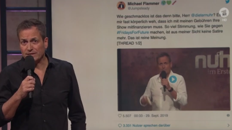 Mit Greta Thunberg in den Dritten Weltkrieg: Dieter Nuhr legt nach