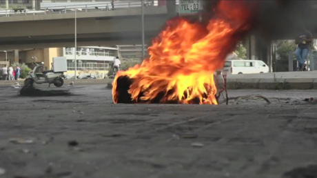 Proteste in Beirut: "Wenn die Leute nicht auf die Straße gehen, werden sie auf der Straße enden"