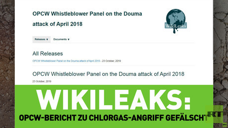 Giftgas im syrischen Duma: OPCW soll Bericht verfälscht haben