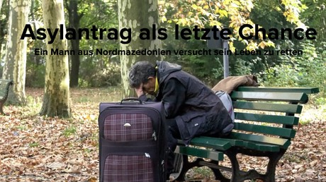 Asylantrag als letzte Chance: Ein Mann aus Nordmazedonien versucht, sein Leben zu retten