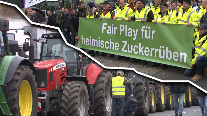 Bauerndemo in Berlin: Trecker verstopfen die Straßen – Ministerinnen ausgebuht (Video)