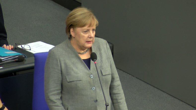 "Haben nicht die Absicht, zurückzuweichen" - Merkel zu Sanktionen der USA gegen Nord Stream 2