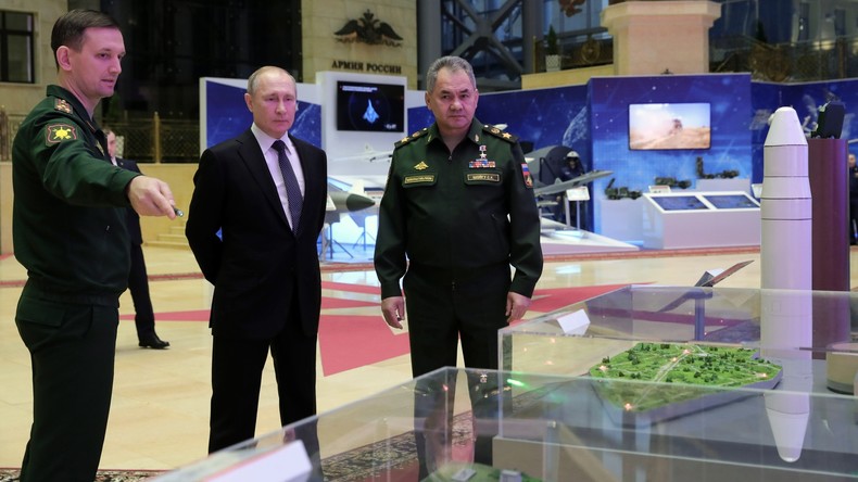 Militärkollegium Moskau: Wladimir Putin zu den Aufgaben der russischen Armee in 2020