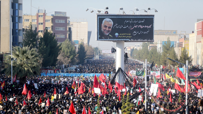 LIVE: Beerdigung von Top-General Qassem Soleimani in seiner Heimatstadt Kerman