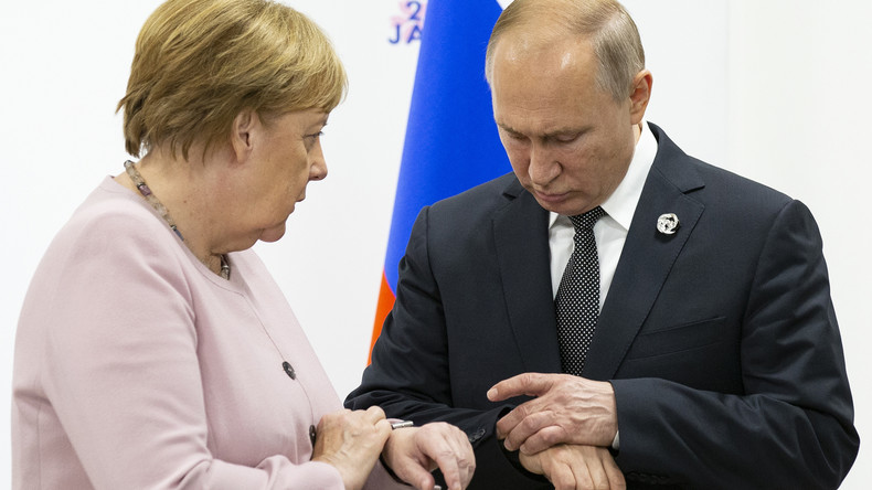 Ankündigung: Angela Merkel und Wladimir Putin geben Pressekonferenz in Moskau